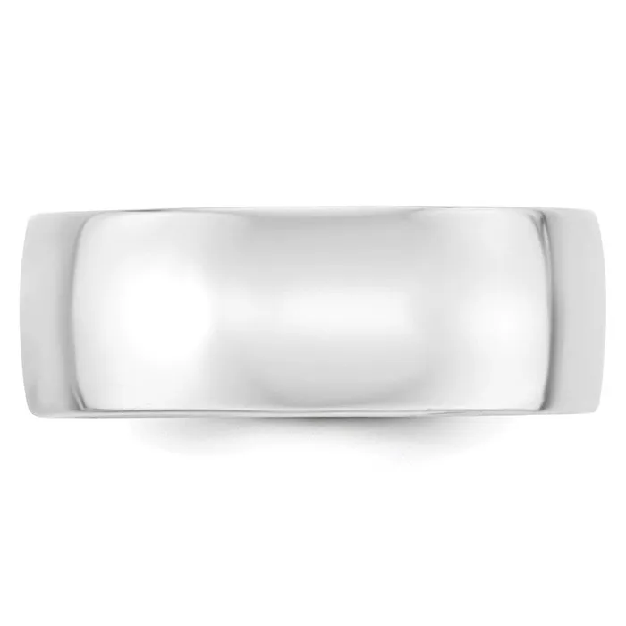 Goldia Solid 10K White Gold 8mm Light Weight Comfort Fit MensWomens Wedding Band Ring Size 5 Rings Goldia Solid 10K White Gold 8mm Light Weight Comfort Fit MensWomens Wedding Band Ring Size 5 Rings