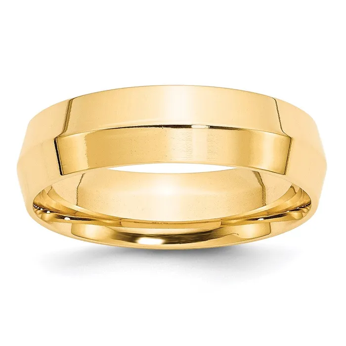 Goldia Solid 10K Yellow Gold 6mm Knife Edge Comfort Fit MensWomens Wedding Band Ring Size 10 Rings Goldia Solid 10K Yellow Gold 6mm Knife Edge Comfort Fit MensWomens Wedding Band Ring Size 10 Rings