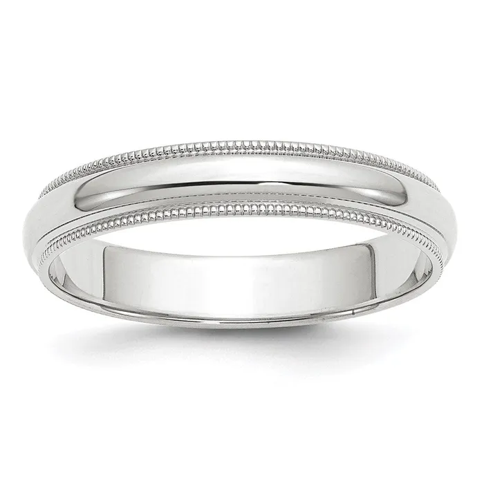 Goldia Solid 14K Yellow Gold White Gold 4mm Milgrain MensWomens Wedding Band Ring Size 85 Rings Goldia Solid 14K Yellow Gold White Gold 4mm Milgrain MensWomens Wedding Band Ring Size 85 Rings