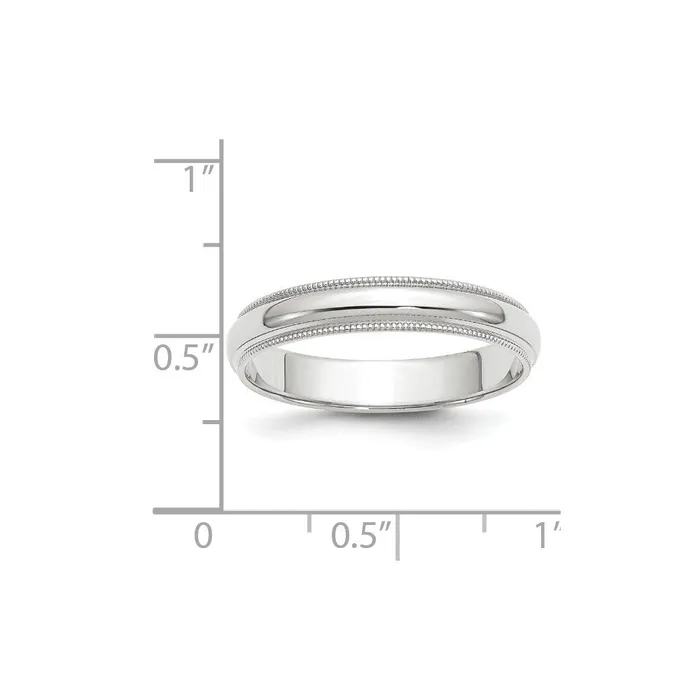 Goldia Solid 14K Yellow Gold White Gold 4mm Milgrain MensWomens Wedding Band Ring Size 85 Rings Goldia Solid 14K Yellow Gold White Gold 4mm Milgrain MensWomens Wedding Band Ring Size 85 Rings