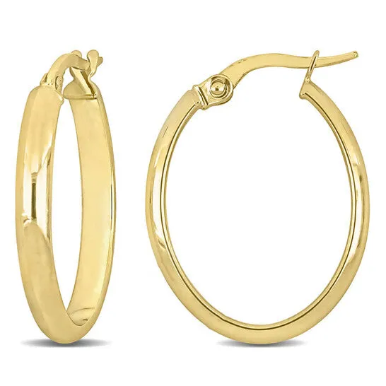 JMS always Earrings Original AMOUR 24mm Hoop Earrings In 14K Yellow Gold JMS always Earrings Original AMOUR 24mm Hoop Earrings In 14K Yellow Gold