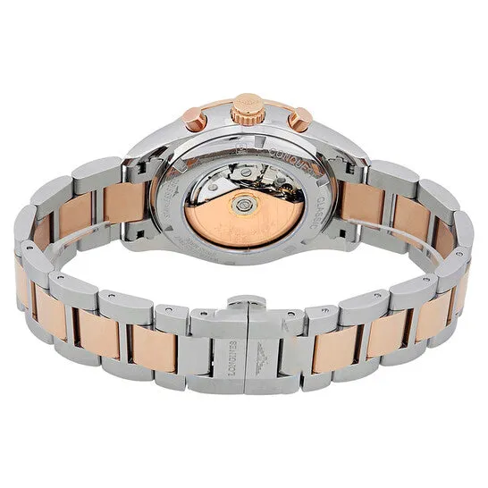 JMS always Earrings Original Longines Conquest Classic Black Dial Chronograph Stainless Steel and 18K Rose Gold Mens Watch L27985527 JMS always Earrings Original Longines Conquest Classic Black Dial Chronograph Stainless Steel and 18K Rose Gold Mens Watch L27985527