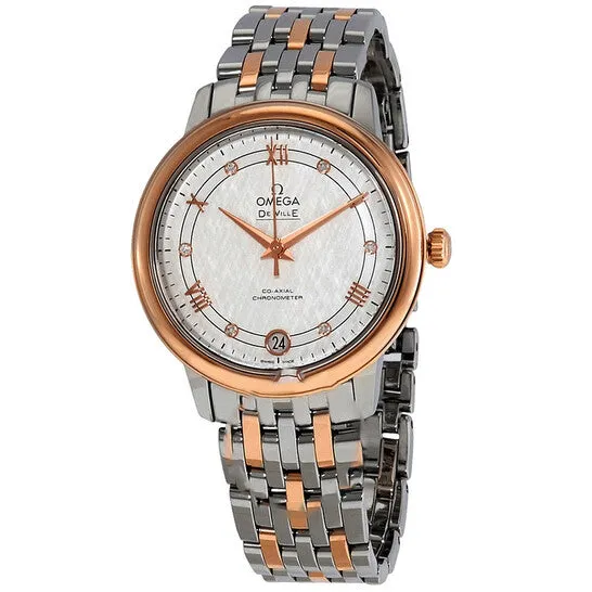 JMS always Earrings Original Omega De Ville Silver Diamond Dial Ladies Steel and 18kt Rose Gold Watch 42420332052002 JMS always Earrings Original Omega De Ville Silver Diamond Dial Ladies Steel and 18kt Rose Gold Watch 42420332052002