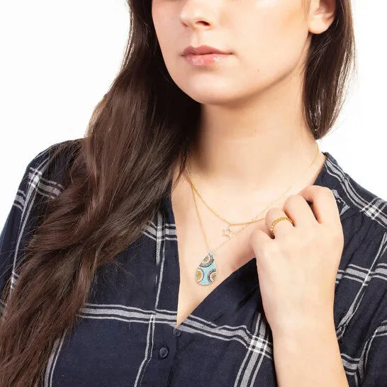 JMS always Necklaces Original Elegant Confetti Womens 18K Yellow Gold Plated CZ Simulated Diamond Star Pendant Necklace JMS always Necklaces Original Elegant Confetti Womens 18K Yellow Gold Plated CZ Simulated Diamond Star Pendant Necklace
