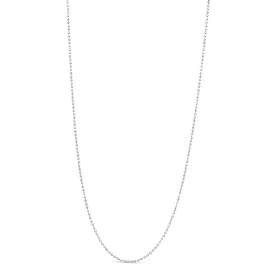 JMS always Necklaces Original Haus of Brilliance 925 Sterling Silver 07mm Slim and Dainty Unisex 18 Inch Ball Bead Chain Necklace JMS always Necklaces Original Haus of Brilliance 925 Sterling Silver 07mm Slim and Dainty Unisex 18 Inch Ball Bead Chain Necklace