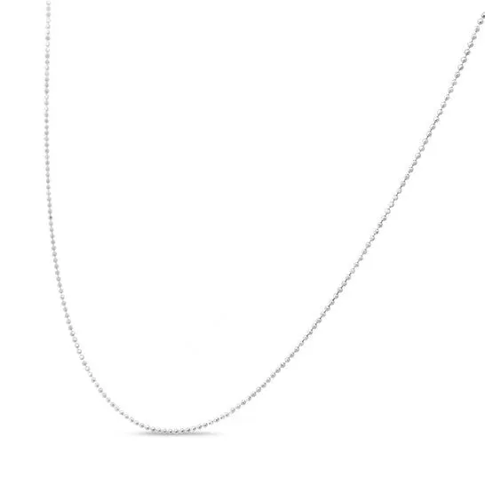 JMS always Necklaces Original Haus of Brilliance 925 Sterling Silver 07mm Slim and Dainty Unisex 18 Inch Ball Bead Chain Necklace JMS always Necklaces Original Haus of Brilliance 925 Sterling Silver 07mm Slim and Dainty Unisex 18 Inch Ball Bead Chain Necklace
