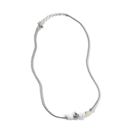 JMS always Necklaces Original John Hardy Classic Chain Pearl Station Necklace Nz900821x1820 JMS always Necklaces Original John Hardy Classic Chain Pearl Station Necklace Nz900821x1820