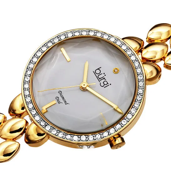 JMS always Original Burgi Quartz Diamond White Dial Ladies Watch BUR242YG Watches JMS always Original Burgi Quartz Diamond White Dial Ladies Watch BUR242YG Watches
