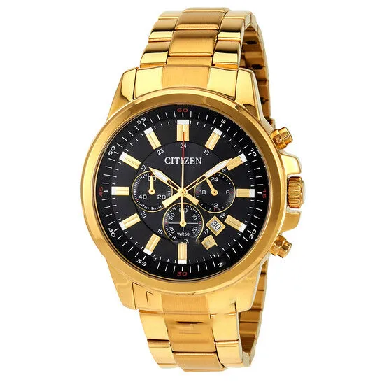 JMS always Original Citizen Urban Black Dial Mens Gold Tone Chronograph Watch AN808254E Rings JMS always Original Citizen Urban Black Dial Mens Gold Tone Chronograph Watch AN808254E Rings