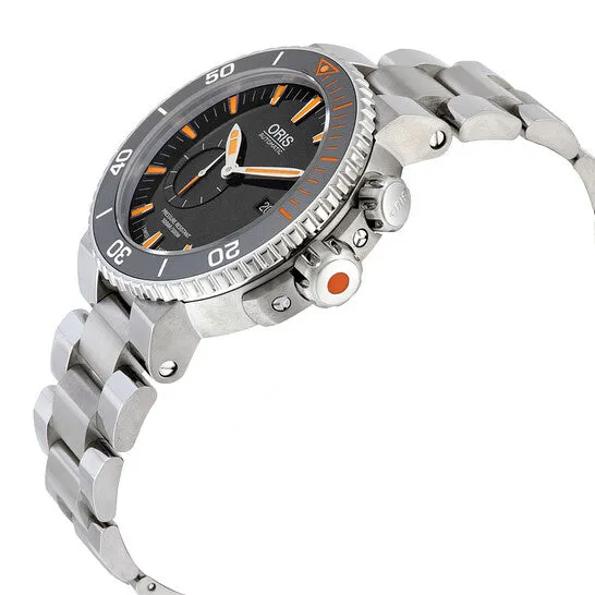 JMS always Original Oris Aquis Carlos Coste Automatic Black Dial Watch 74377097184SET Watches JMS always Original Oris Aquis Carlos Coste Automatic Black Dial Watch 74377097184SET Watches