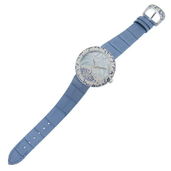 JMS always Original Patek Philippe Calatrava Automatic Mother of Pearl and Blue Sapphire Ladies Watch 4899901G001 Watches JMS always Original Patek Philippe Calatrava Automatic Mother of Pearl and Blue Sapphire Ladies Watch 4899901G001 Watches