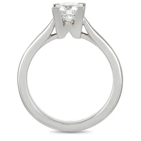 JMS always Original PreOwned Harry Winston Platinum 071 ct Diamond Solitaire Engagement Ring Rings JMS always Original PreOwned Harry Winston Platinum 071 ct Diamond Solitaire Engagement Ring Rings