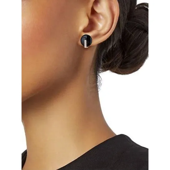 JMS always Original Roberto Coin Black Jade Diamond Earring Earrings JMS always Original Roberto Coin Black Jade Diamond Earring Earrings