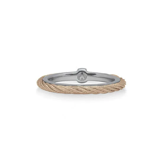 JMS always Rings Original ALOR Blueberry Cable Stack Ring