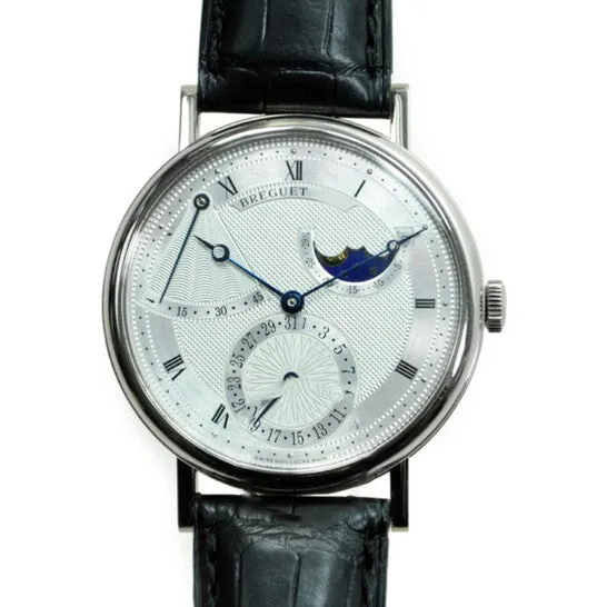 JMS always Rings Original Breguet Classique Power Reserve Silver Dial Automatic White Gold Mens Watch 7137bb119v6 JMS always Rings Original Breguet Classique Power Reserve Silver Dial Automatic White Gold Mens Watch 7137bb119v6