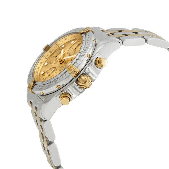 JMS always Rings Original Breitling Chrono Cockpit Chronograph Automatic Gold Dial Mens Two Tone Watch B1335812H505361D JMS always Rings Original Breitling Chrono Cockpit Chronograph Automatic Gold Dial Mens Two Tone Watch B1335812H505361D