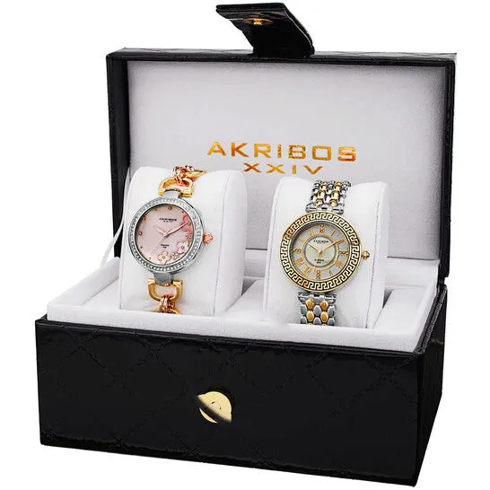 JMS always Watches Original Akribos XXIV Ladies Watch Set P50143