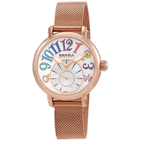 JMS always Watches Original Brera Orologi Valentina Modern Quartz White Dial Ladies Watch BRVAMO3802RGMIL JMS always Watches Original Brera Orologi Valentina Modern Quartz White Dial Ladies Watch BRVAMO3802RGMIL
