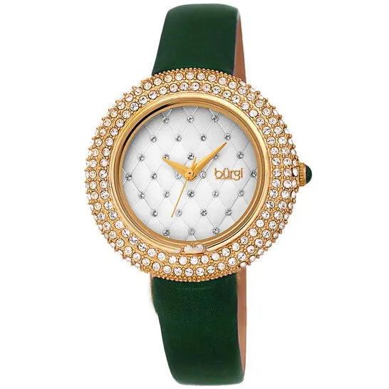 JMS always Watches Original Burgi Argyle Style Quartz White Dial Ladies Watch BUR207GN JMS always Watches Original Burgi Argyle Style Quartz White Dial Ladies Watch BUR207GN