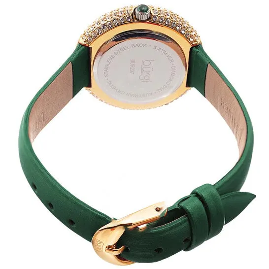 JMS always Watches Original Burgi Argyle Style Quartz White Dial Ladies Watch BUR207GN JMS always Watches Original Burgi Argyle Style Quartz White Dial Ladies Watch BUR207GN