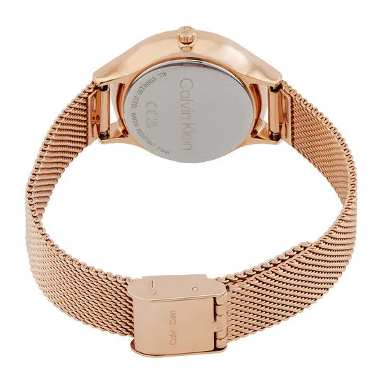 JMS always Watches Original Calvin Klein Timeless Quartz Rose Gold Dial Ladies Watch 25200059 JMS always Watches Original Calvin Klein Timeless Quartz Rose Gold Dial Ladies Watch 25200059