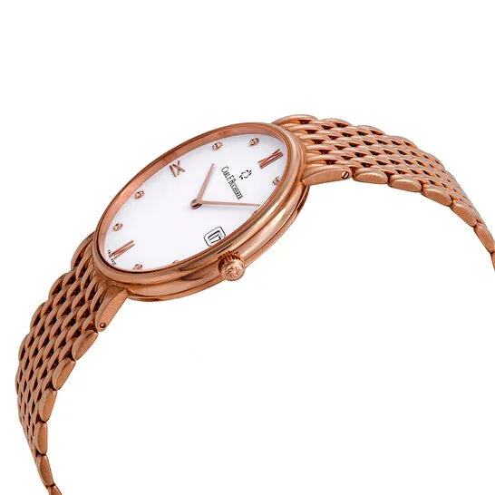 JMS always Watches Original Carl F Bucherer Adamavi Diamond 18kt Rose Gold White Dial Ladies Watch 0010301032721 JMS always Watches Original Carl F Bucherer Adamavi Diamond 18kt Rose Gold White Dial Ladies Watch 0010301032721