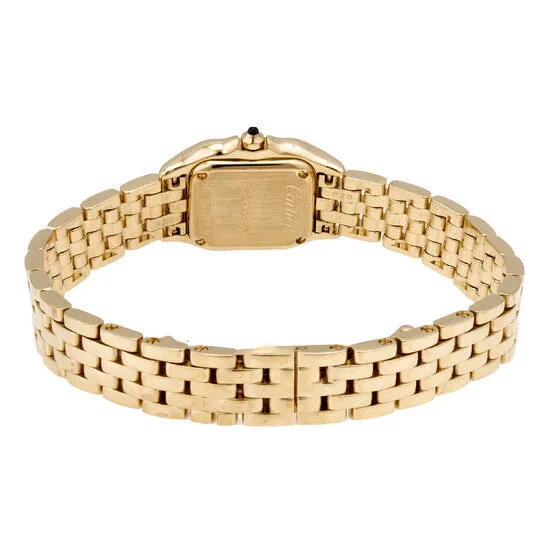 JMS always Watches Original Cartier Panthere Mini Silver Dial 18kt Yellow Gold Ladies Watch WGPN0016 JMS always Watches Original Cartier Panthere Mini Silver Dial 18kt Yellow Gold Ladies Watch WGPN0016
