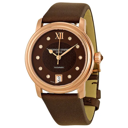 JMS always Watches Original Frederique Constant Automatic Diamond Rose Goldplated Ladies Watch 303CHD2P4 JMS always Watches Original Frederique Constant Automatic Diamond Rose Goldplated Ladies Watch 303CHD2P4