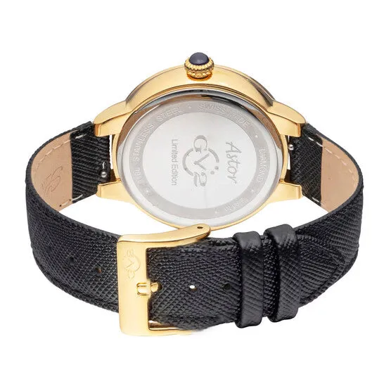 JMS always Watches Original GV2 by Gevril Astor Quartz Diamond Black Dial Ladies Watch 9112 JMS always Watches Original GV2 by Gevril Astor Quartz Diamond Black Dial Ladies Watch 9112