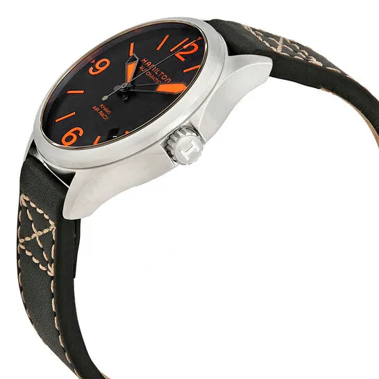 JMS always Watches Original Hamilton Khaki Aviation Automatic Black Dial Watch H76235731 JMS always Watches Original Hamilton Khaki Aviation Automatic Black Dial Watch H76235731