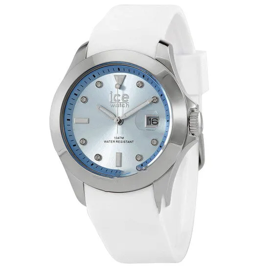 JMS always Watches Original IceWatch Quartz Crystal Blue Dial Ladies Watch 020380 JMS always Watches Original IceWatch Quartz Crystal Blue Dial Ladies Watch 020380