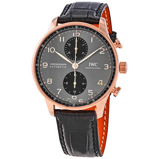 JMS always Watches Original IWC Portugieser Chronograph Automatic Grey Dial Watch IW371610 JMS always Watches Original IWC Portugieser Chronograph Automatic Grey Dial Watch IW371610