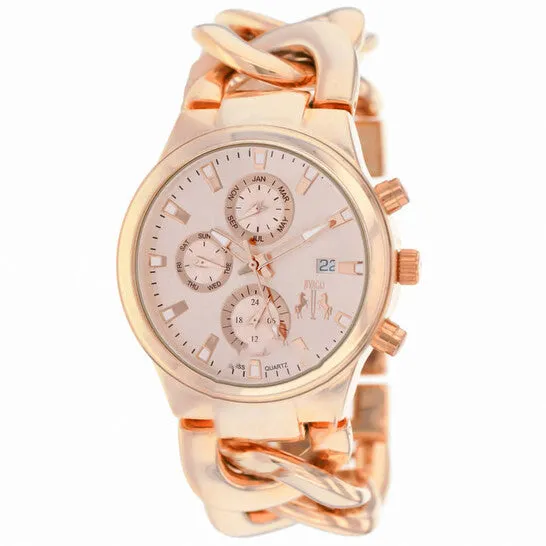 JMS always Watches Original Jivago Lev MultiFunction Rose Dial Ladies Watch JV1224 JMS always Watches Original Jivago Lev MultiFunction Rose Dial Ladies Watch JV1224