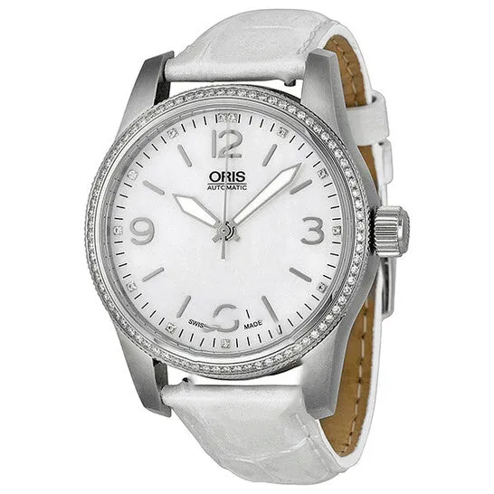 JMS always Watches Original Oris Big Crown Diamonds Automatic Mother of Pearl Dial Ladies Watch 01 733 7649 4966 07 5 19 67 JMS always Watches Original Oris Big Crown Diamonds Automatic Mother of Pearl Dial Ladies Watch 01 733 7649 4966 07 5 19 67