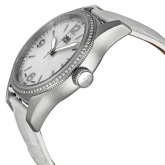 JMS always Watches Original Oris Big Crown Diamonds Automatic Mother of Pearl Dial Ladies Watch 01 733 7649 4966 07 5 19 67 JMS always Watches Original Oris Big Crown Diamonds Automatic Mother of Pearl Dial Ladies Watch 01 733 7649 4966 07 5 19 67