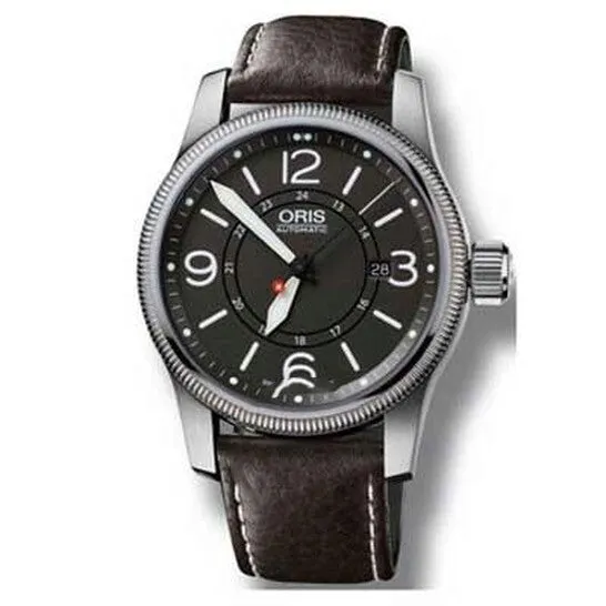 JMS always Watches Original Oris Swiss Hunter Team Grey Dial Automatic Leather Mens watch 01 733 7629 4063Set LS JMS always Watches Original Oris Swiss Hunter Team Grey Dial Automatic Leather Mens watch 01 733 7629 4063Set LS