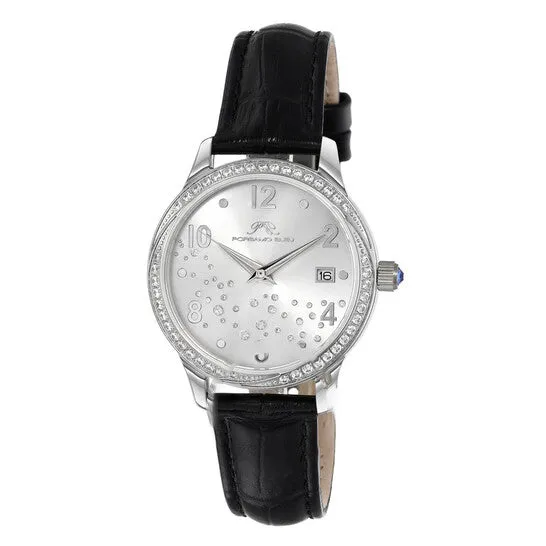 JMS always Watches Original Porsamo Bleu Ruby Quartz Silver Dial Ladies Watch 1141ARUL JMS always Watches Original Porsamo Bleu Ruby Quartz Silver Dial Ladies Watch 1141ARUL