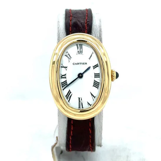 JMS always Watches Original Preowned Cartier Baignoire Quartz White Dial Ladies Watch 1954 JMS always Watches Original Preowned Cartier Baignoire Quartz White Dial Ladies Watch 1954