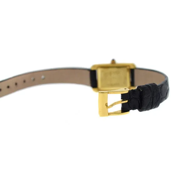 JMS always Watches Original Preowned Tourneau Super Oro Quadro Quartz Diamond Ladies Watch 1245625020600 JMS always Watches Original Preowned Tourneau Super Oro Quadro Quartz Diamond Ladies Watch 1245625020600