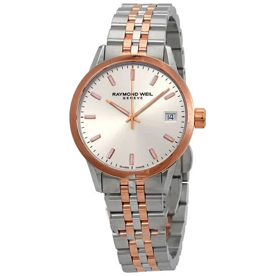 JMS always Watches Original Raymond Weil Freelancer Silver Dial Ladies Watch 5634SP565021 JMS always Watches Original Raymond Weil Freelancer Silver Dial Ladies Watch 5634SP565021