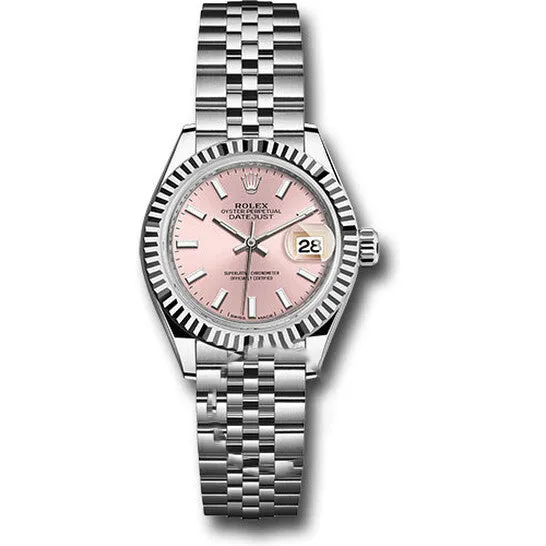JMS always Watches Original Rolex Lady Datejust Automatic Pink Dial Ladies Jubilee Watch 279174PSJ JMS always Watches Original Rolex Lady Datejust Automatic Pink Dial Ladies Jubilee Watch 279174PSJ