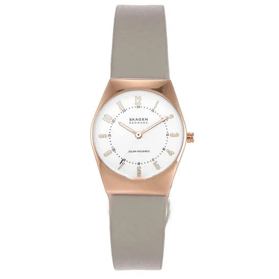 JMS always Watches Original Skagen Grenen Lille Solar Powered White Dial Ladies Watch SKW3079 JMS always Watches Original Skagen Grenen Lille Solar Powered White Dial Ladies Watch SKW3079