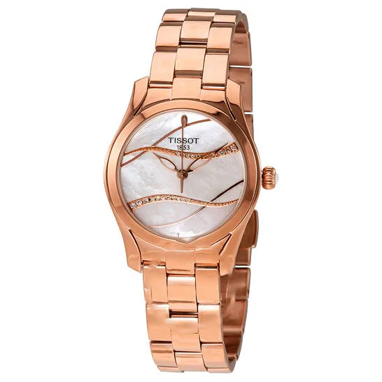 JMS always Watches Original Tissot TWave Mother of Pearl Diamond Dial Ladies Watch T1122103311100 JMS always Watches Original Tissot TWave Mother of Pearl Diamond Dial Ladies Watch T1122103311100