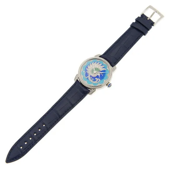 JMS always Watches Original Ulysse Nardin Classico Lady Automatic Diamond Blue Dial Ladies Watch 8150112PB JMS always Watches Original Ulysse Nardin Classico Lady Automatic Diamond Blue Dial Ladies Watch 8150112PB