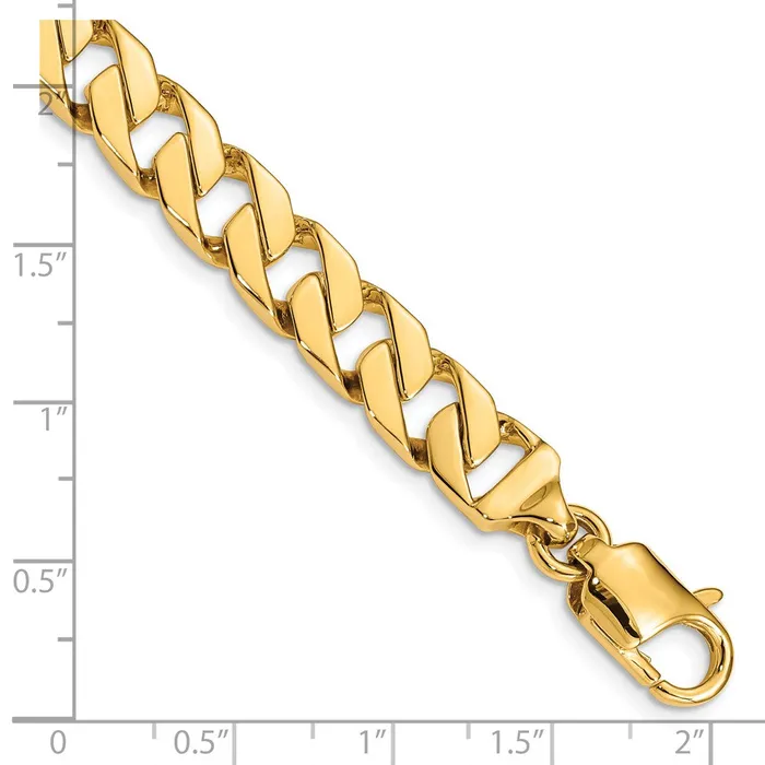 MDS Necklaces Solid 14K Yellow Gold 22 inch 85mm Hand Polished Fancy Link with Lobster Clasp Chain Necklace MDS Necklaces Solid 14K Yellow Gold 22 inch 85mm Hand Polished Fancy Link with Lobster Clasp Chain Necklace