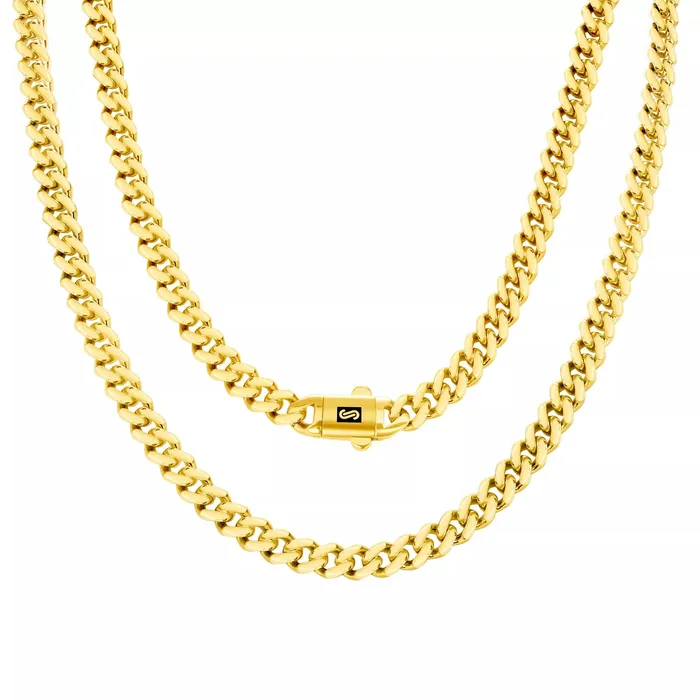 Necklaces Goldiacom 14K Yellow Gold Miami Cuban 5mm Royal Monaco Curb Link Chain Necklace 18 30 Necklaces Goldiacom 14K Yellow Gold Miami Cuban 5mm Royal Monaco Curb Link Chain Necklace 18 30
