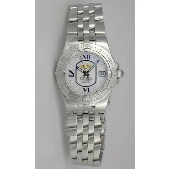 Original Breitling Starliner Mother of Pearl Ladies Watch A7134012A679SS JMS always Watches Original Breitling Starliner Mother of Pearl Ladies Watch A7134012A679SS JMS always Watches