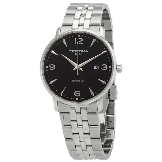Original Certina DS Caimano Quartz Black Dial Ladies Watch C0354101105700 JMS always Watches Original Certina DS Caimano Quartz Black Dial Ladies Watch C0354101105700 JMS always Watches