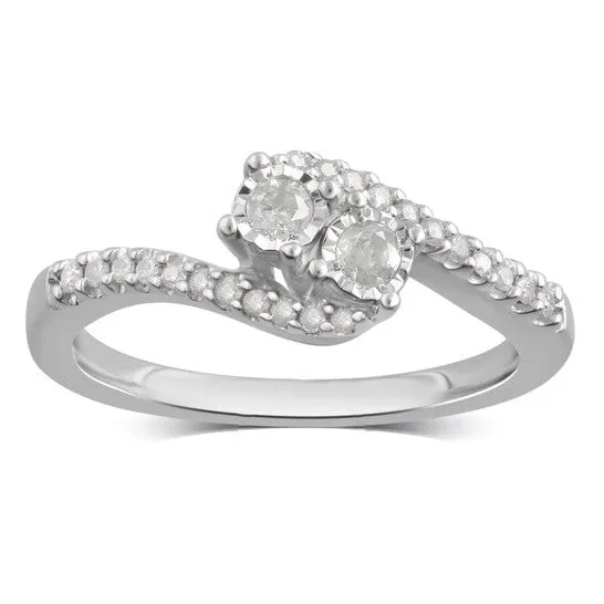 Original DiamondMuse 025 cttw Round Diamond Sterling Silver Engagement Ring for Women JI2I3 JMS always Rings Original DiamondMuse 025 cttw Round Diamond Sterling Silver Engagement Ring for Women JI2I3 JMS always Rings