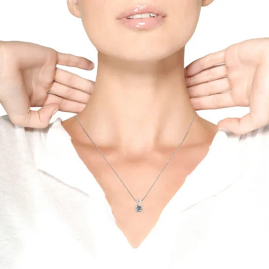 Original Haus of Brilliance 14K White Gold 14 Cttw Round Cut Lab Grown White Diamond 4Prong Solitaire Pendant Necklace FG Color VS2SI1 Clarity 18 JMS always Necklaces Original Haus of Brilliance 14K White Gold 14 Cttw Round Cut Lab Grown White Diamond 4Prong Solitaire Pendant Necklace FG Color VS2SI1 Clarity 18 JMS always Necklaces